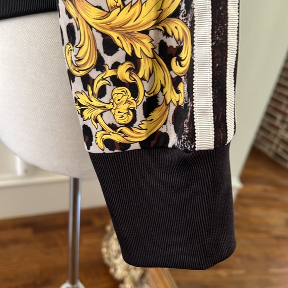 ADIDAS RARE JEREMY SCOTT LEOPARD FILIGREE ANGEL FULL ZIP TRACK Size M - Picture 5 of 11